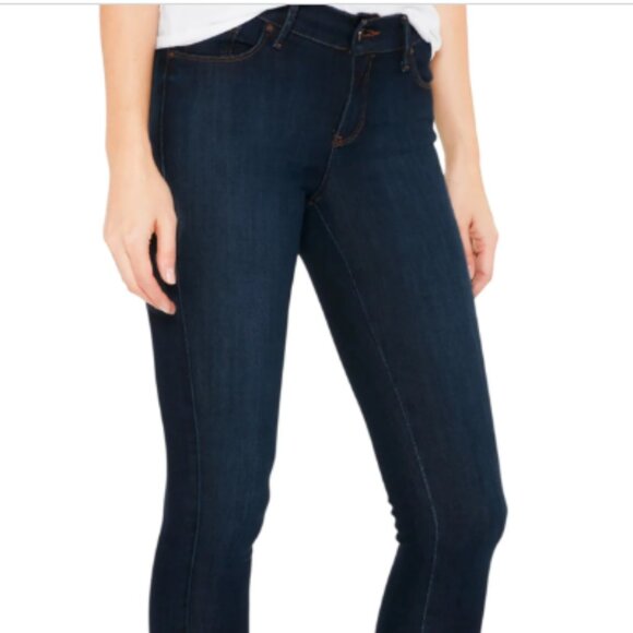 Mott & Bow | Midrise Skinny Jane Jeans - W29, L30, Medium/Dark Blue Wash - Picture 2 of 7